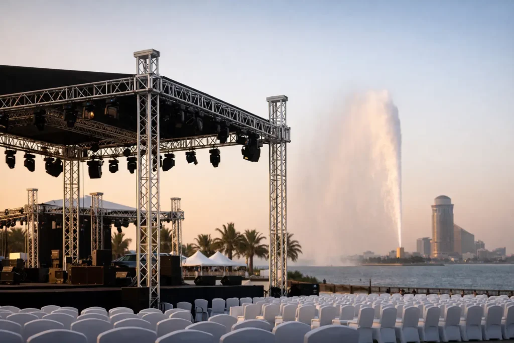 Steel Event Structures Jeddah Brands Can Trust