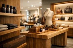Custom Woodwork for Brand Displays That Sell