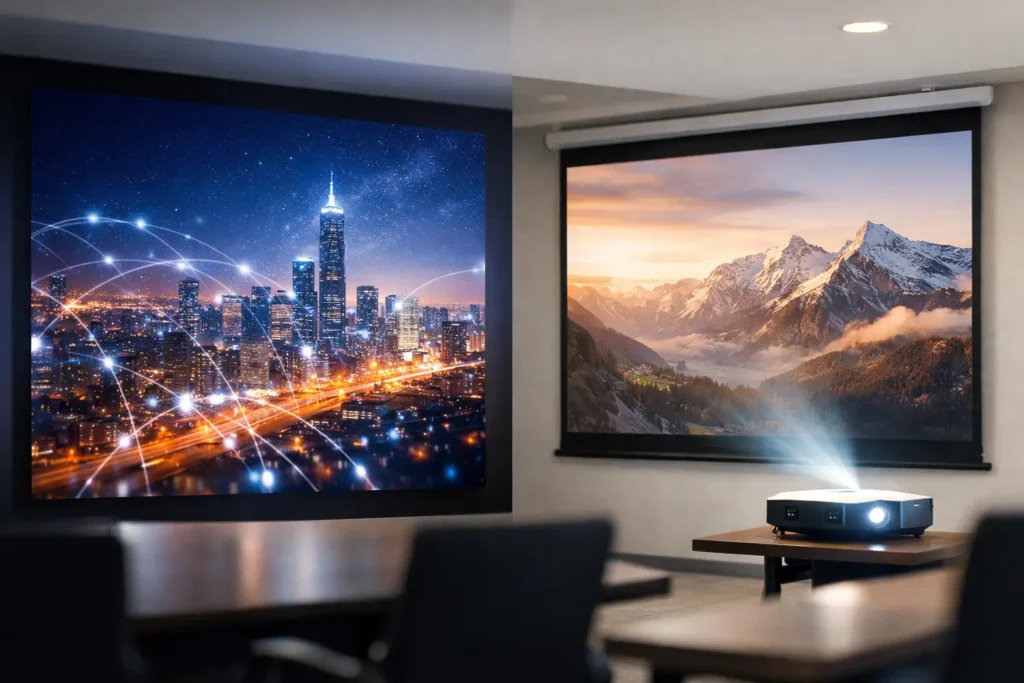 LED Walls Versus Projection: Which Performs Better?